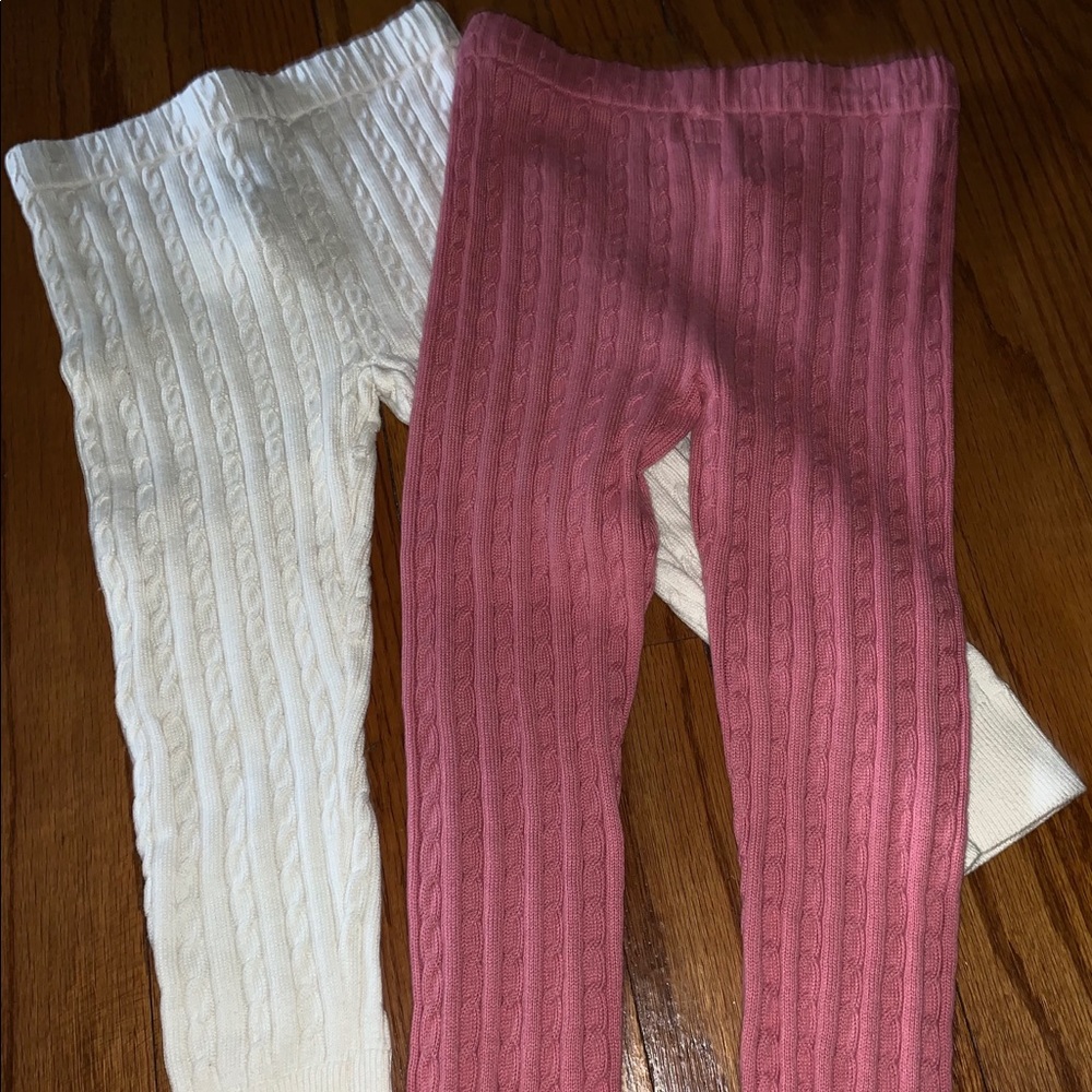 Knitted leggings
